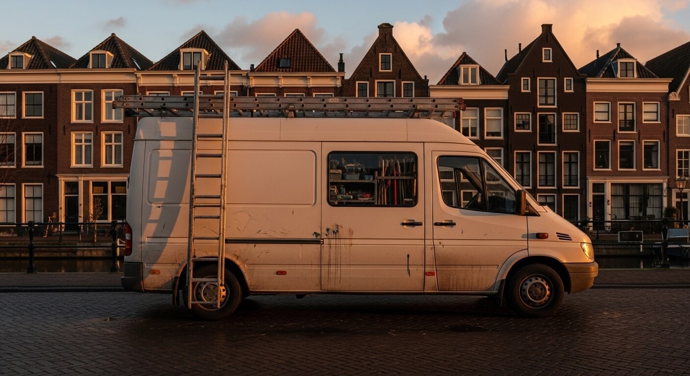 Strak geschilderde woonkamer in moderne kleuren